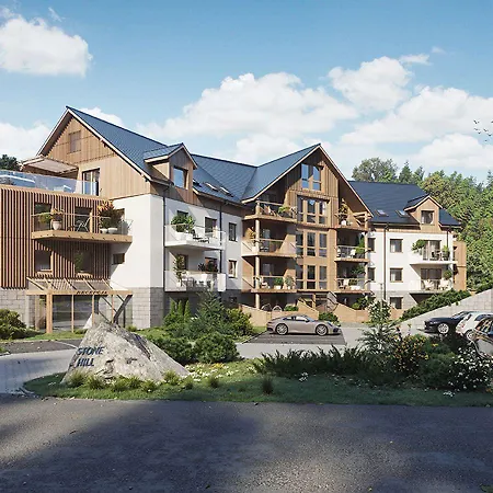 Z Basenem I Saunami Stone Hill Iii Vip Centrum By Royal Aparts * Шклярска-Поремба